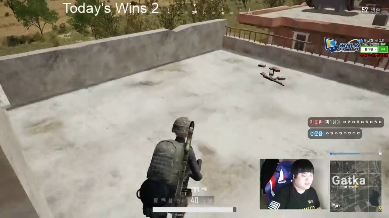더헬 양학&rarr;PLAYERUNKNOWN'S BATTLEGROUNDS Twitch Moments