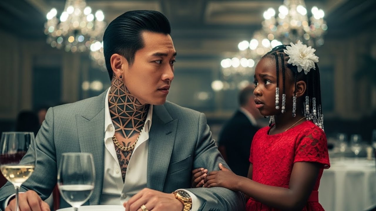 Little Girl Grabbed the Korean Mafia Boss Crying 