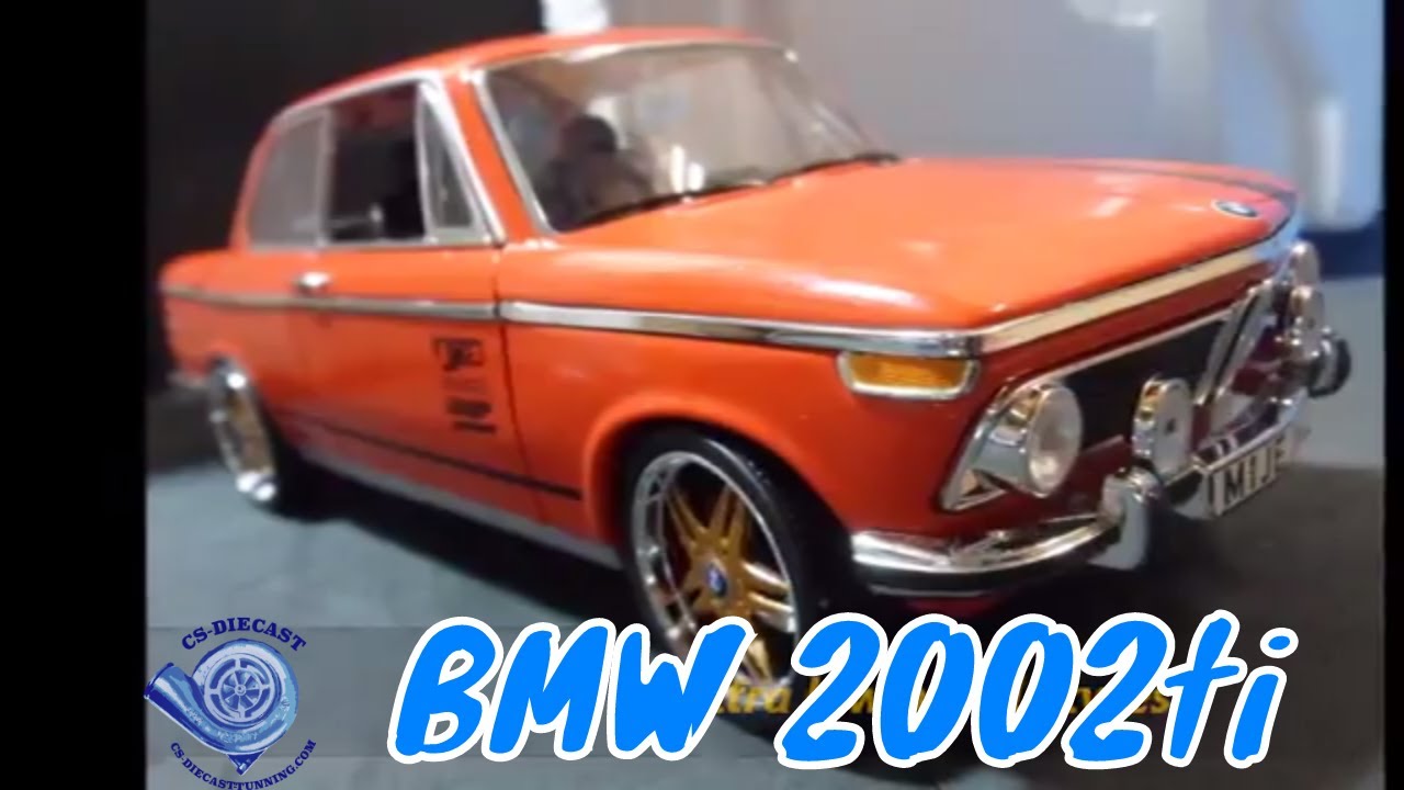 Custom BMW 2002ti Anson 1/18  diecast model