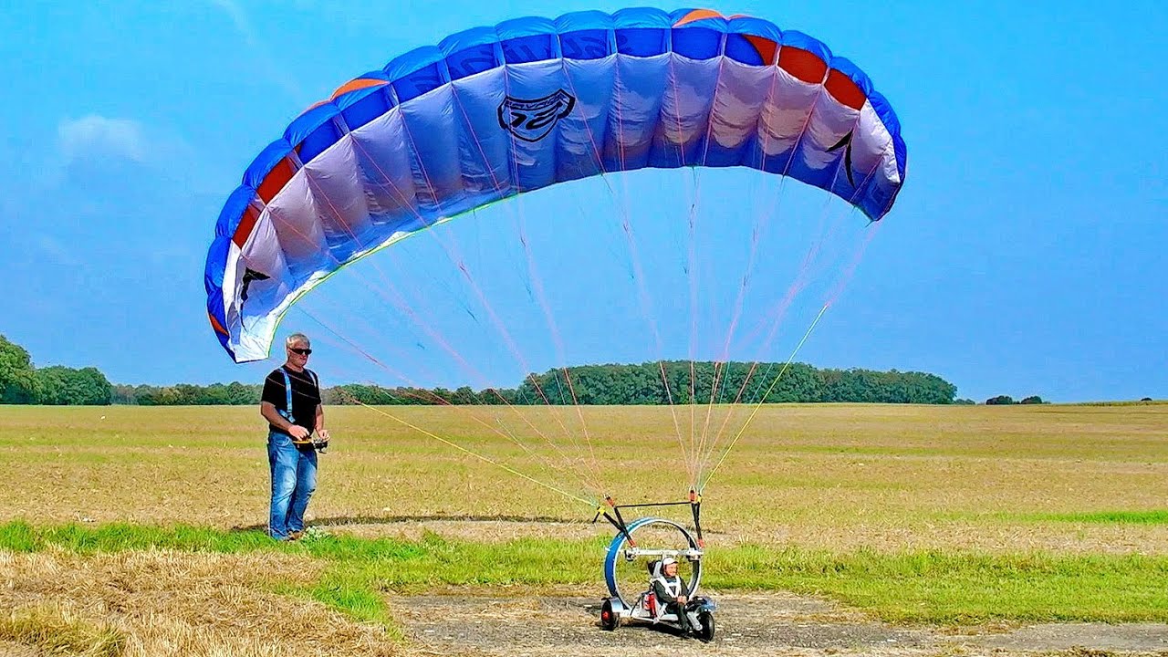 GIGANTIC HUGE !!! 6.20M RC PARAGLIDER / PHENOMENAL AND AMAZING MODEL / FLIGHT DEMONSTRATION !!!