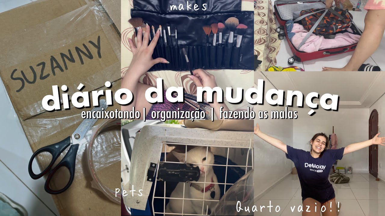 VLOG DE MUDANÇA| Vou me mudar para João Pessoa, Diário de mudança # 01