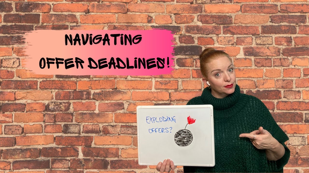 Exploding Offers?? How To Navigate Offer Deadlines!