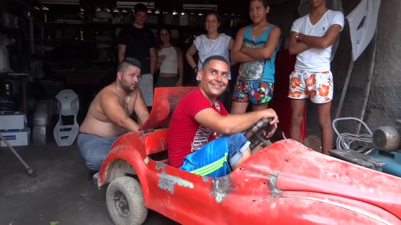 Inventos cubanos  MINI COCHE  con motor de moto  COCHES CUBA
