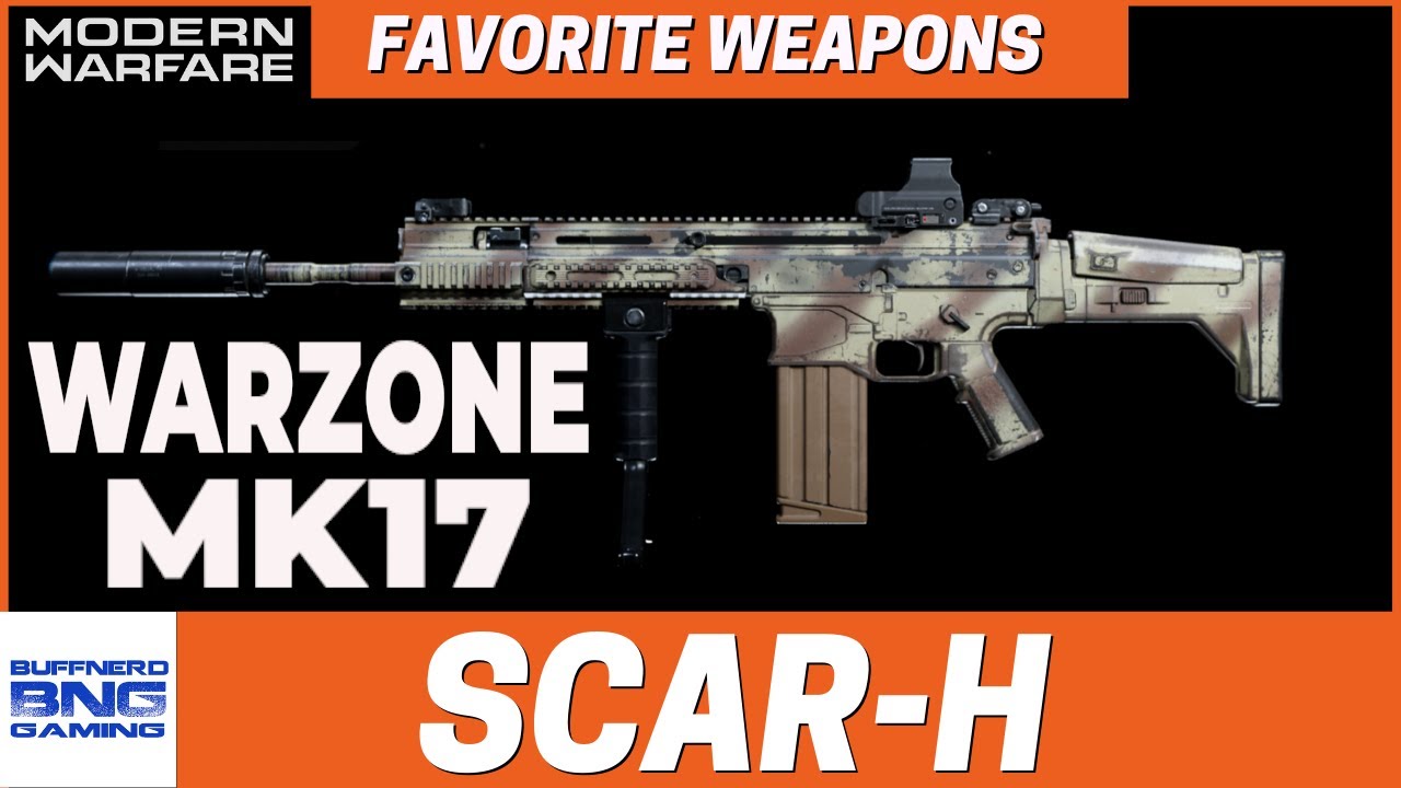 Giveaway Winners & SCAR-H- Favorite Weapons - Call Of Duty Modern Warfare