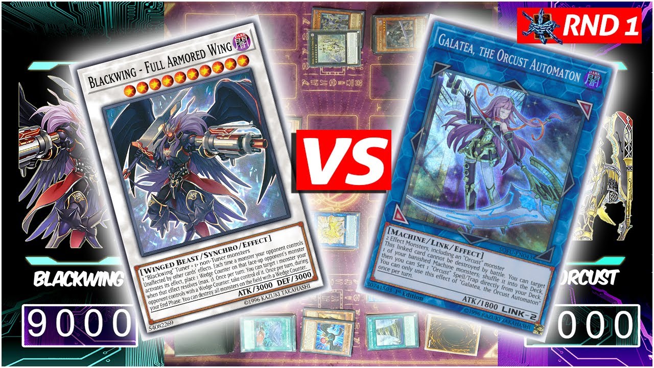 Yu-Gi-Oh Blackwings vs Orcust! YCS Lockdown Tournament! RND 1 |Post Eternity Code!|