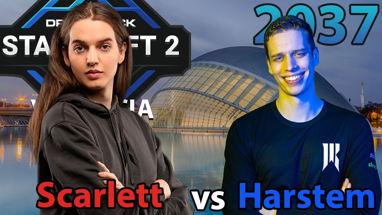StarCraft 2 - Replay-Cast #2037 - Scarlett (Z) vs Harstem (P) - DreamHack Valencia