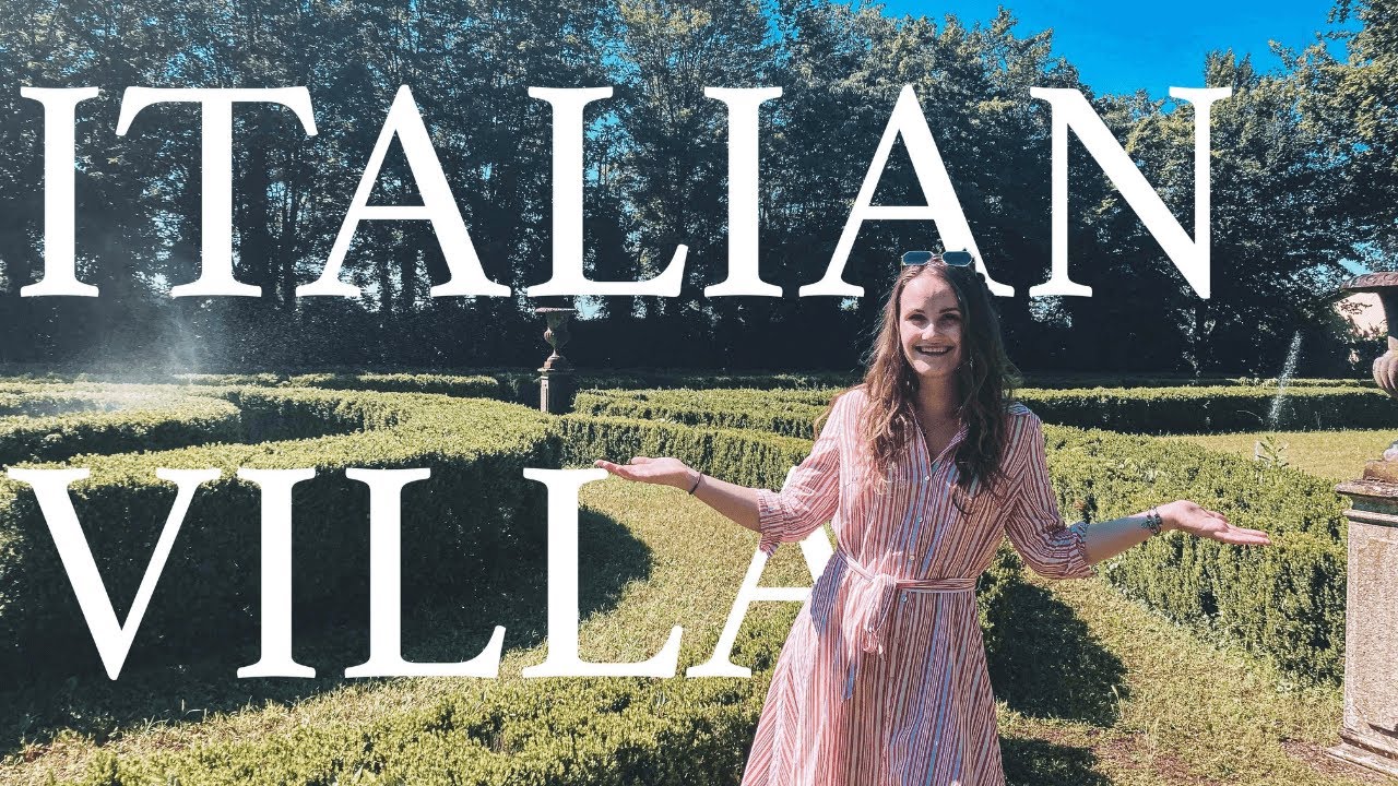 LUXURY ITALIAN VILLA full of art masterpieces!🎨