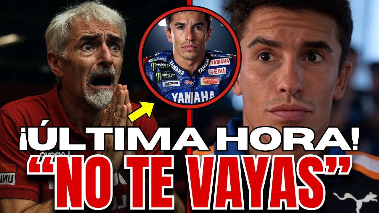 💥DALLIGNA SUPLICA a MÁRQUEZ tras la FILTRACIÓN de su SALIDA de DUCATI