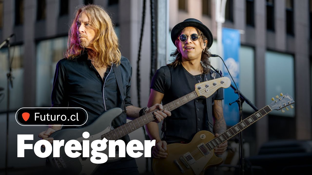 Foreigner conversó con Futuro antes de su show en Chile