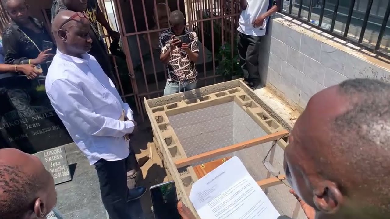 Enterrement de maman joidie tongo