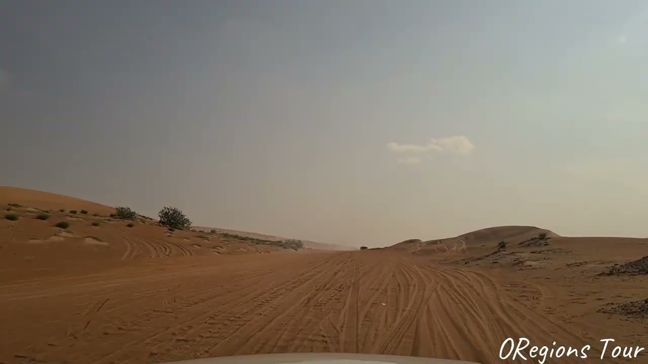 الطريق إلى صحراء بدية، سلطنة عمان - Road to Badiya desert، Sultanate of Oman