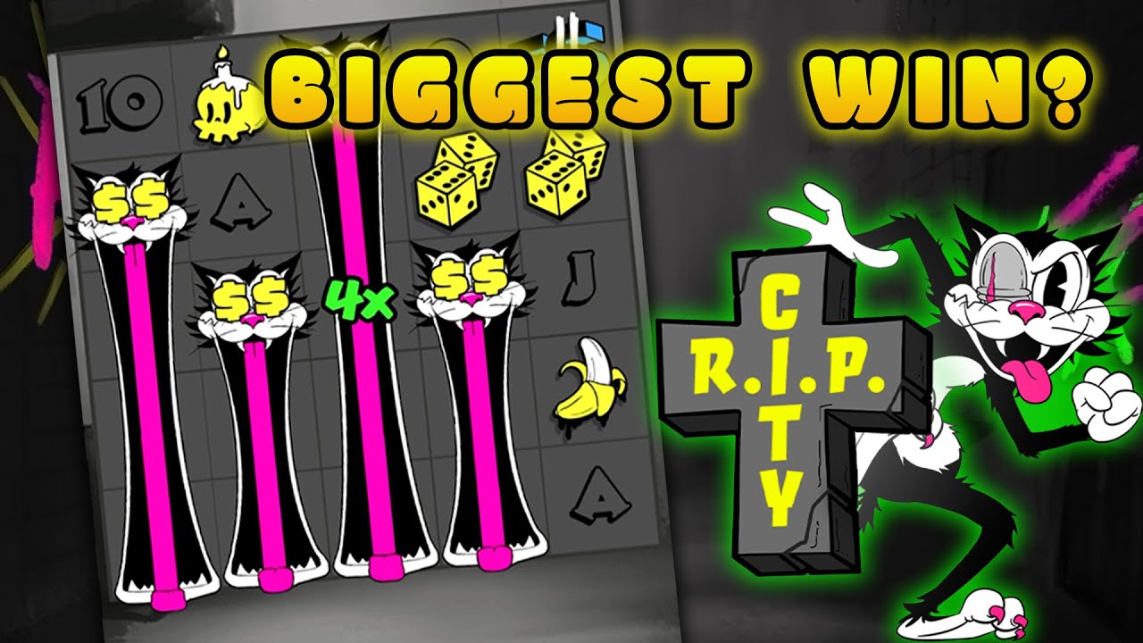 🚨 Слот RIP CITY - Невероятно большой выигрыш! 🎰