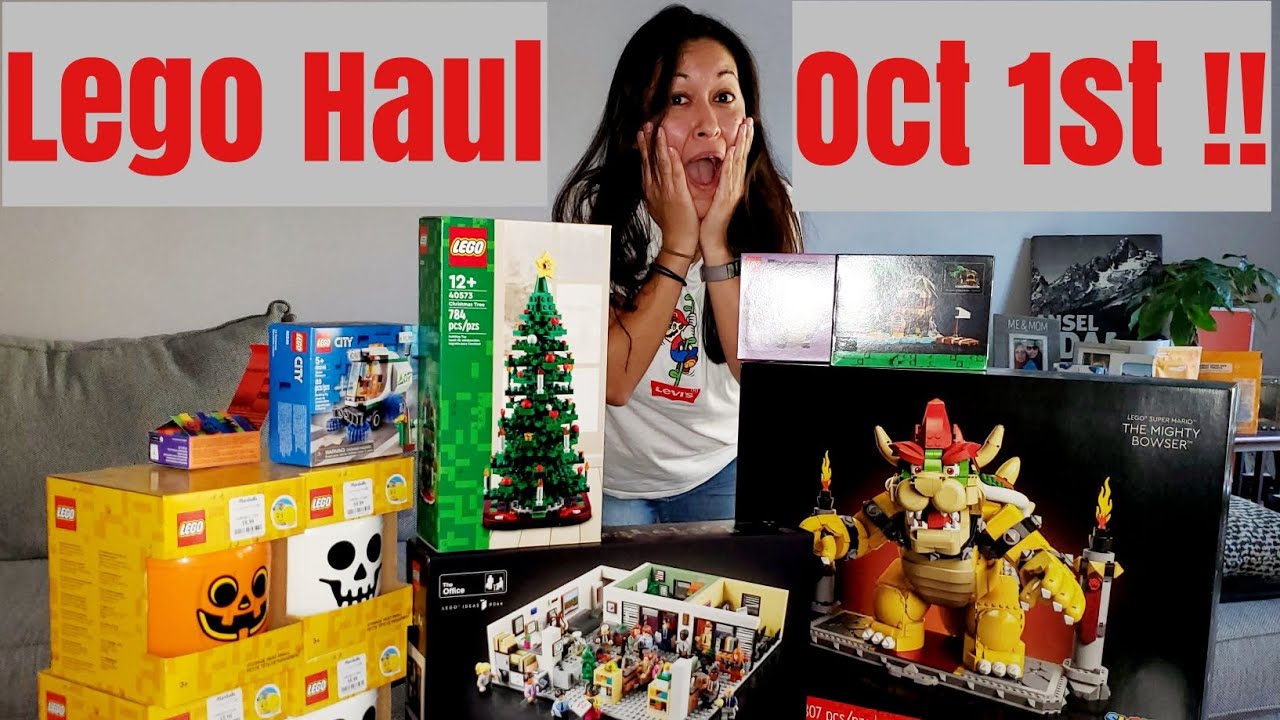 It's Oct 1st with brand new Lego releases!! The Office and Mighty Bowser!!