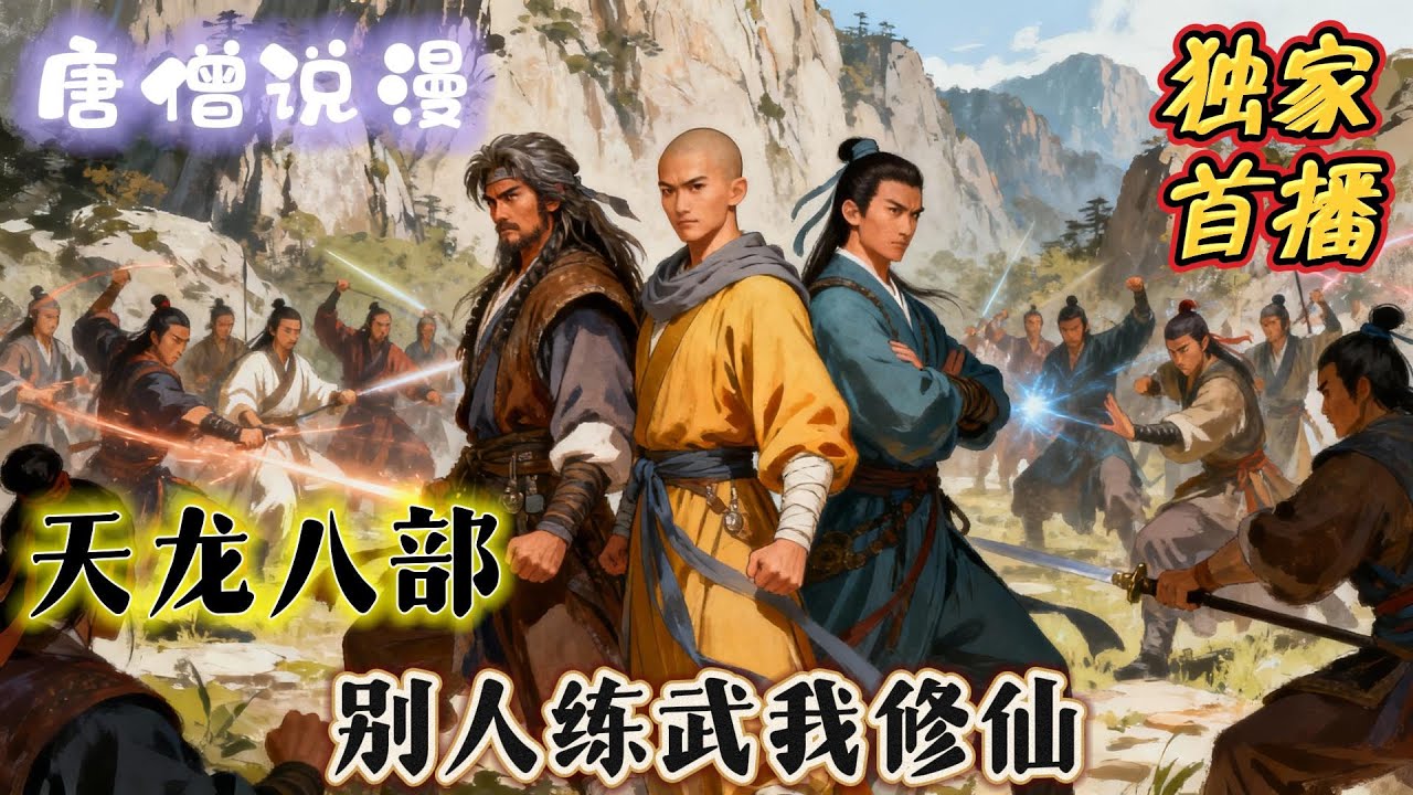 《天龙：別人練武我修仙》师父，你好香啊，一个两三岁的男娃举着一朵粉色玫瑰跑到一个八九岁女童身前：师父，你看，你戴着一定很好看！！#完结文 #热血 #武俠 #金庸 #一口气看完#笑傲江湖