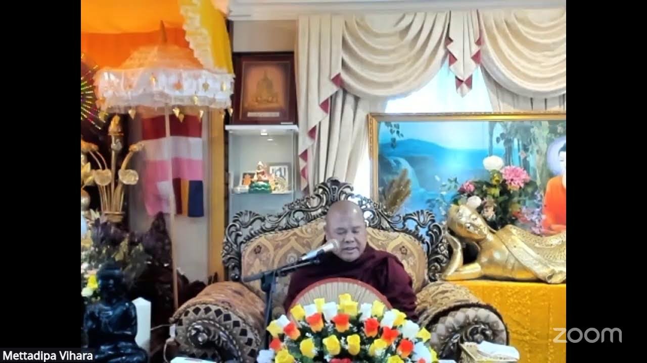 ဝိပဿနာတရားပွဲ  - မေတ္တာဒီပဆရာတော် ဒေါက်တာ အရှင်ဇနိတ