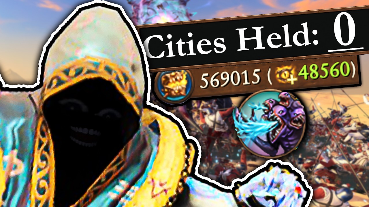 Can I beat Total Warhammer 3 without owning any land?