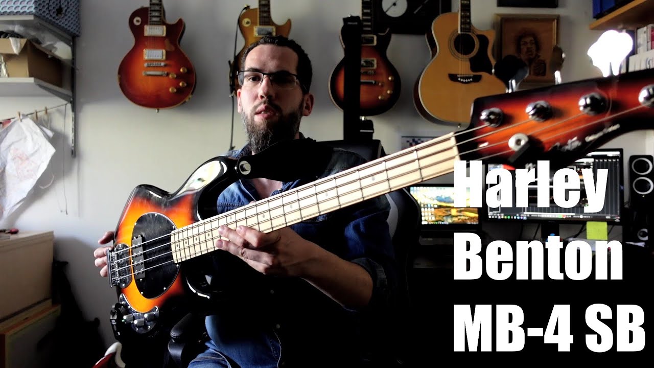 Harley Benton MB-4 SB - review and opinion #bassguitar  #review @HarleyBentonOfficial