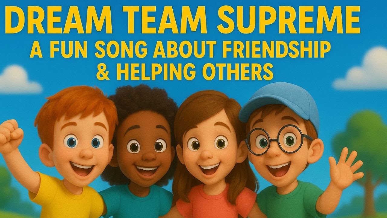 Dream Team Supreme! ⭐ A Kids Song About Teamwork & Kindness