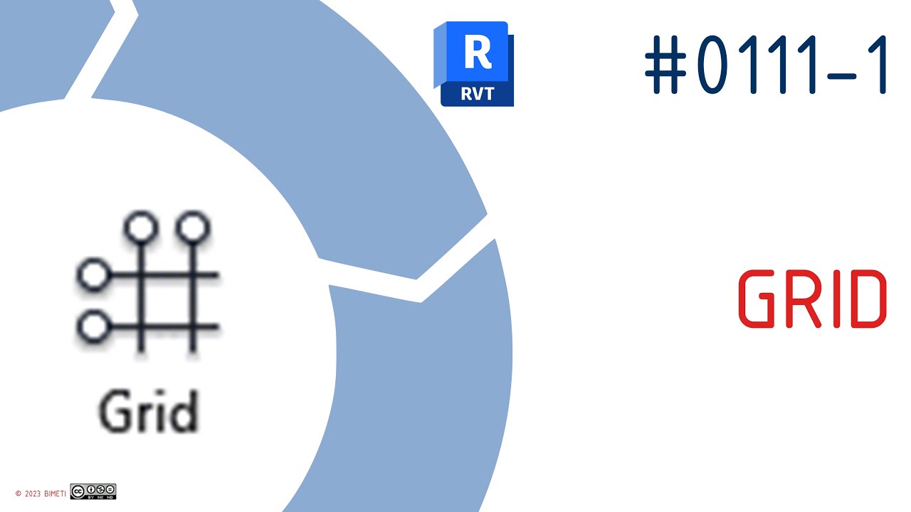 0111-1 #LIT #RevitTraining #Revit #Datum #Grid a&scaron;inės linijos #BIMTraining