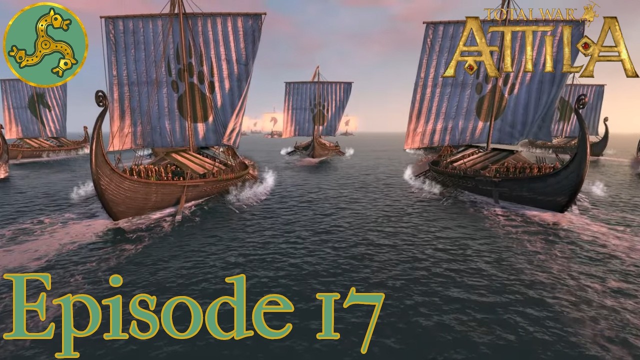Revenge For Our High King! Ep 17 Franks Campaign Total War Attila (Very Hard)