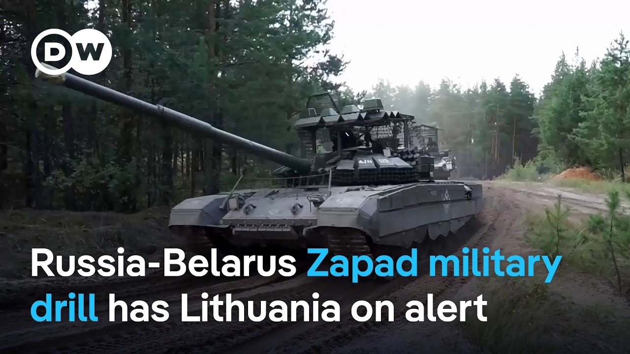 Russia and Belarus start military drills near NATO border | DW News