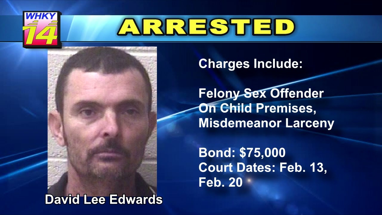 Sex Offender From Catawba County Charged In Alexander County With Being On Premises Illegally