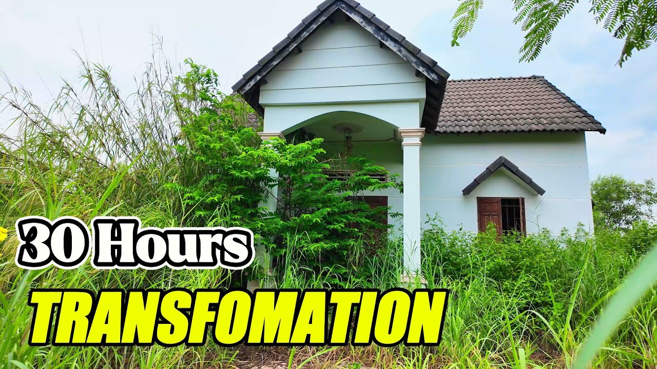 7 Days to Restore a House Abandoned for 5 Years by a Mother in an Exile