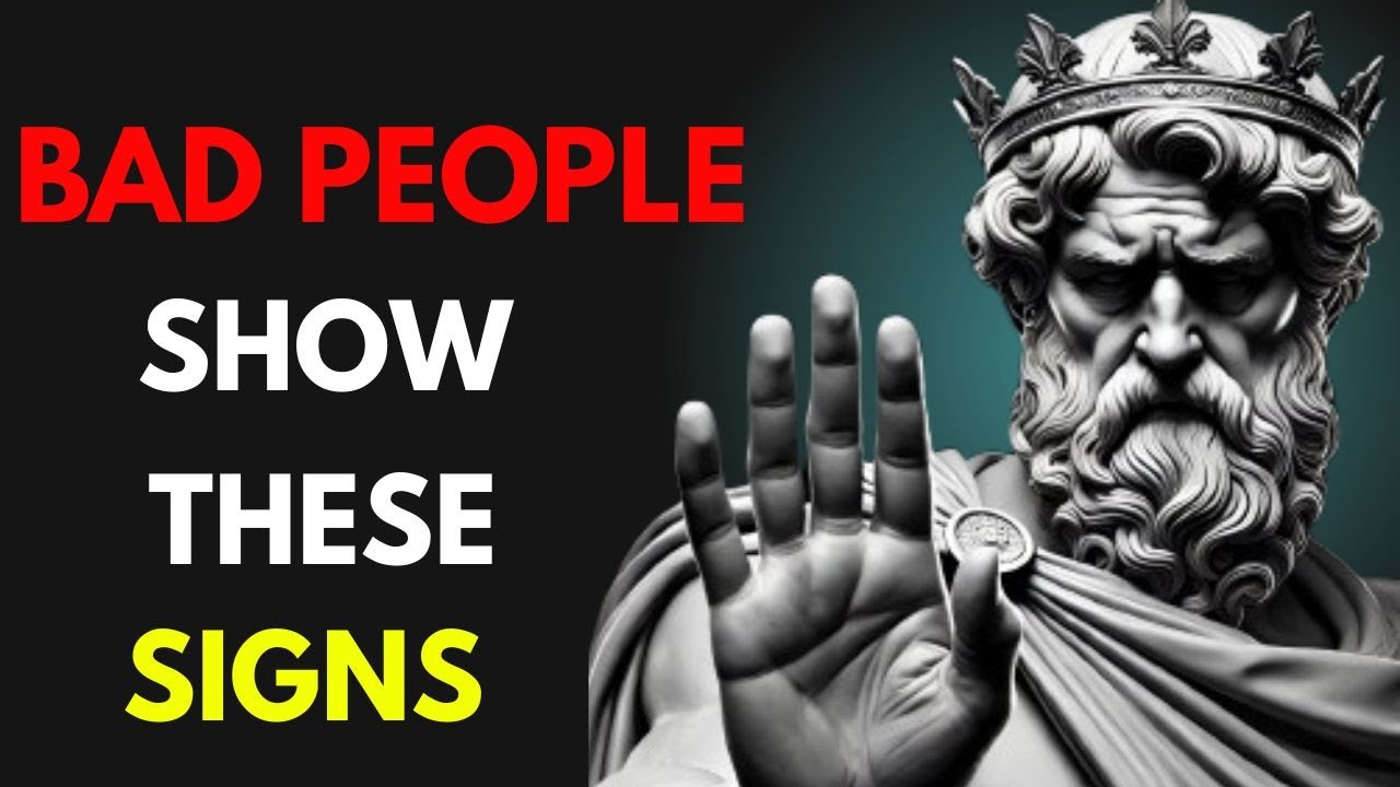 9 EVIDENT Signs that there is a EVIL person next to you | Wisdom, Life Lessons.
