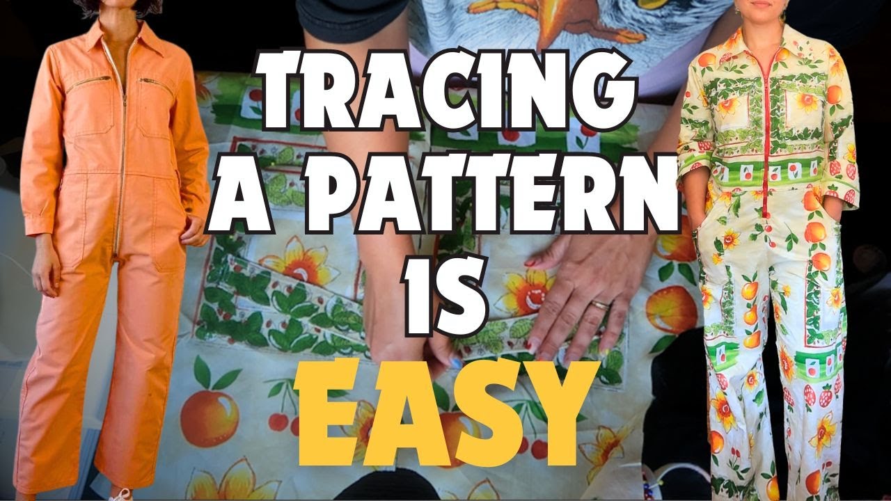 How to make a jumpsuit from scratch | cloning clothes
