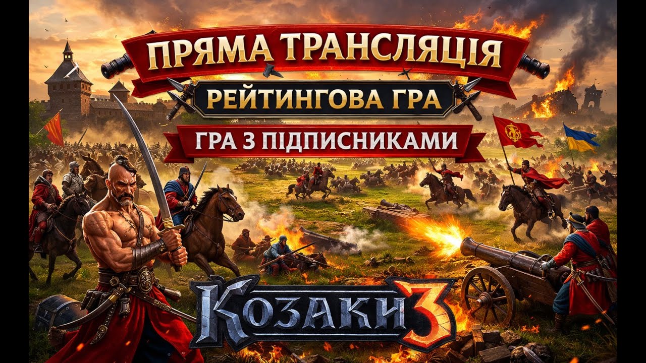 Козаки 3 | ГРА З ПІДПИСНИКАМИ ТА РЕЙТИНГОВА | Мета 500 Перемог| #83