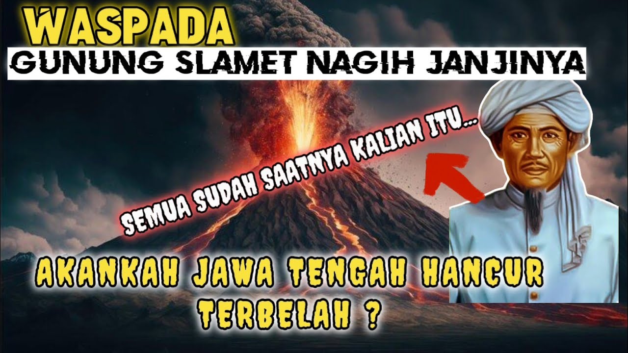 GEGER JAWA TENGAH, WASPADA MELETUSNY4 GUNUNG SLAMET KINI MENJADI NYATA❗BERSIAPLAH SEMUA❗