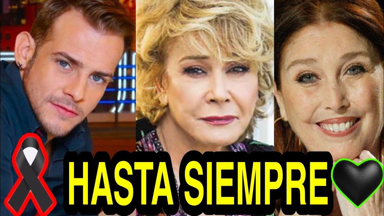 🇪🇦FAMOSOS DE ESPAÑA FALLECIDOS EN 2021: DE ALEX CASADEMUNT A MILA XIMÉNEZ Y VERÓNICA FORQUÉ 🖤