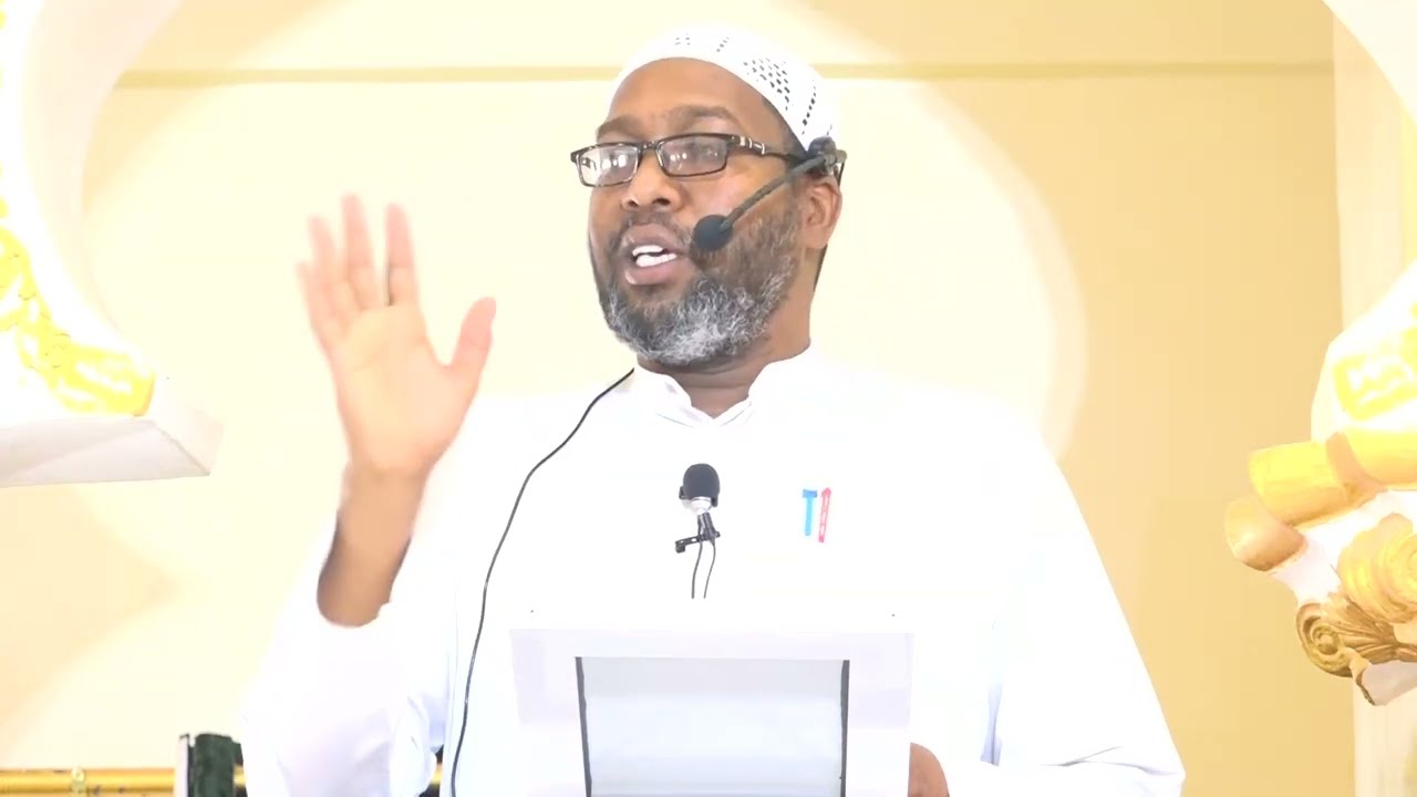 NICMADA AMNIGA IYO XASILOONIDA  || SH MAXAMED ADAM FAARAX || KHUDBADDA JIMCAHA