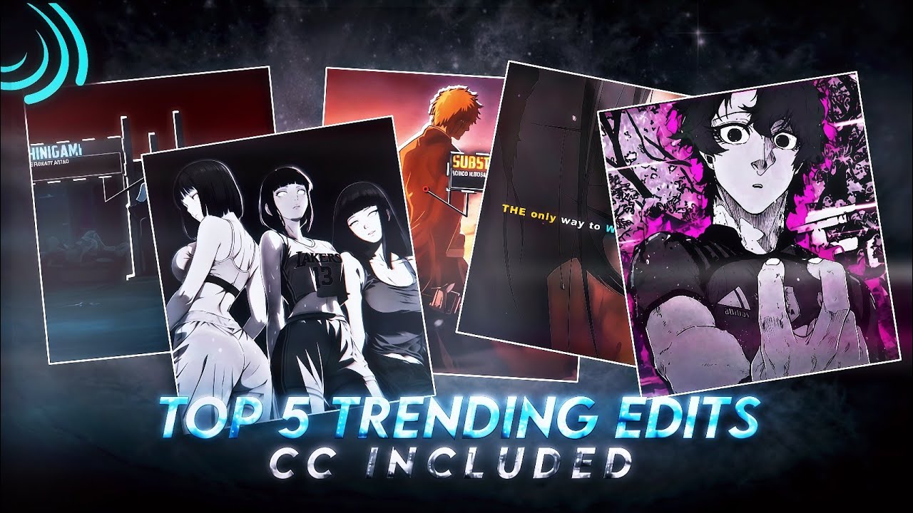 TOP 5 AE LIKE ANIME EDIT PRESETS [XML + MATERIAL + CC] | ALIGHT MOTION