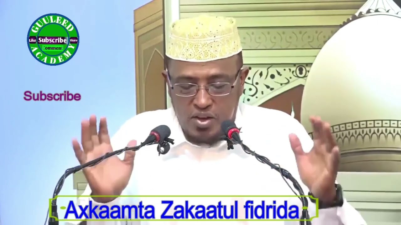AXKAAMTA SAKAATUL FIDRIDA SHEEKH DIRIR