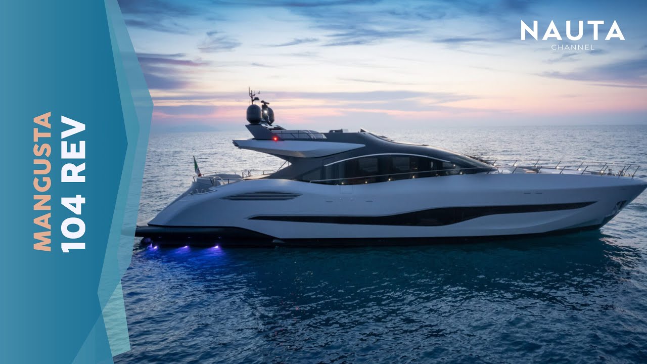 Mangusta 104 REV - POV yacht tour esterni e cabine