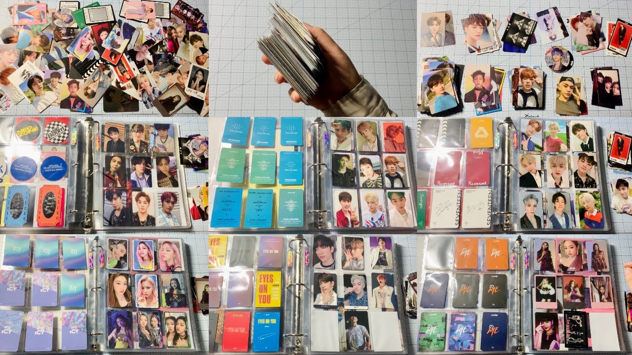late night photocard storing and (not) organizing
