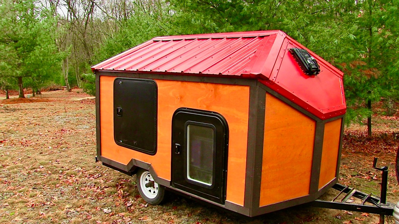Mini Cabin Camper Build ... Start to Finish