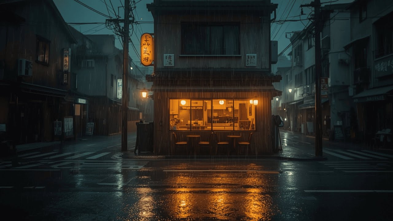 Japanese Rain Ambience ? Calm Study Session