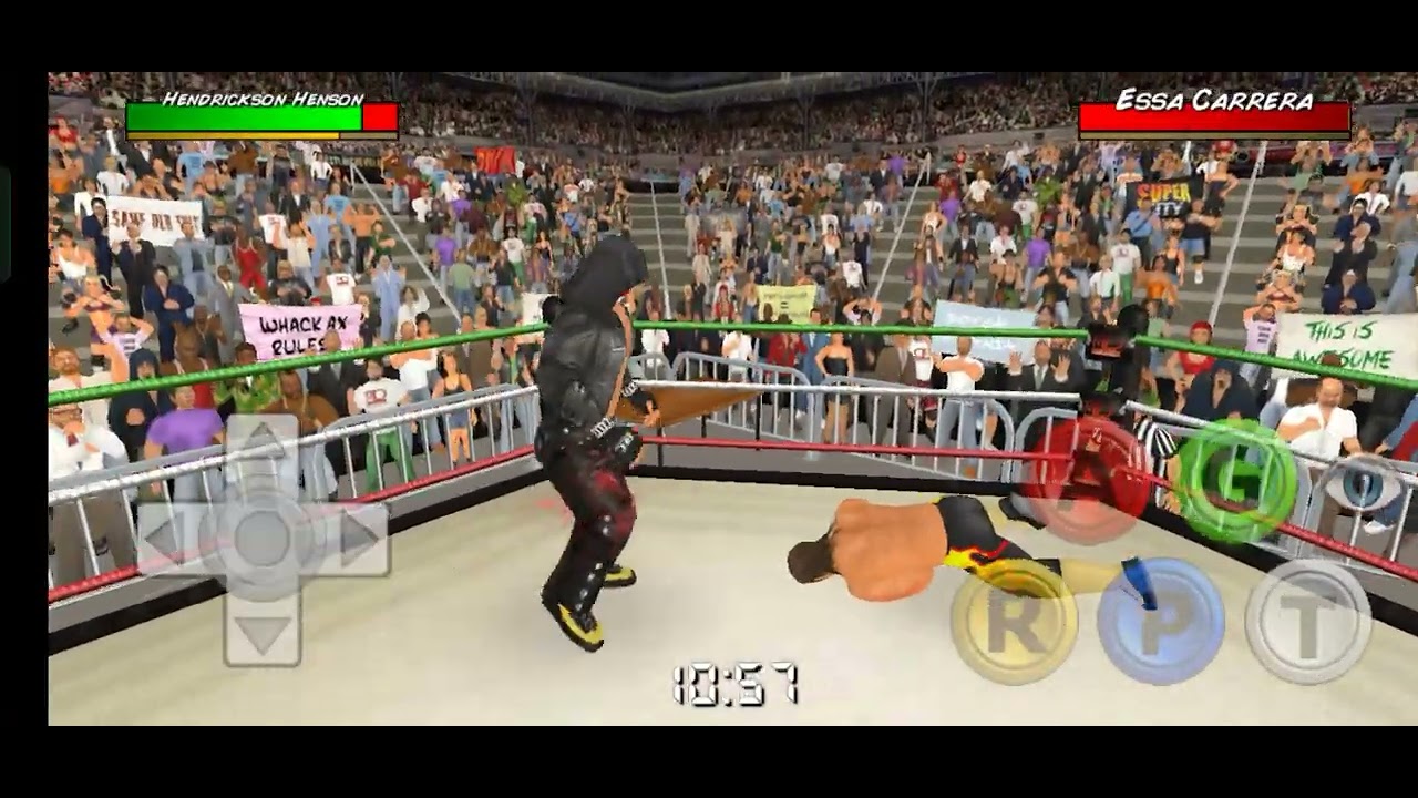 I almost Injured my opponent! |wrestling empire|