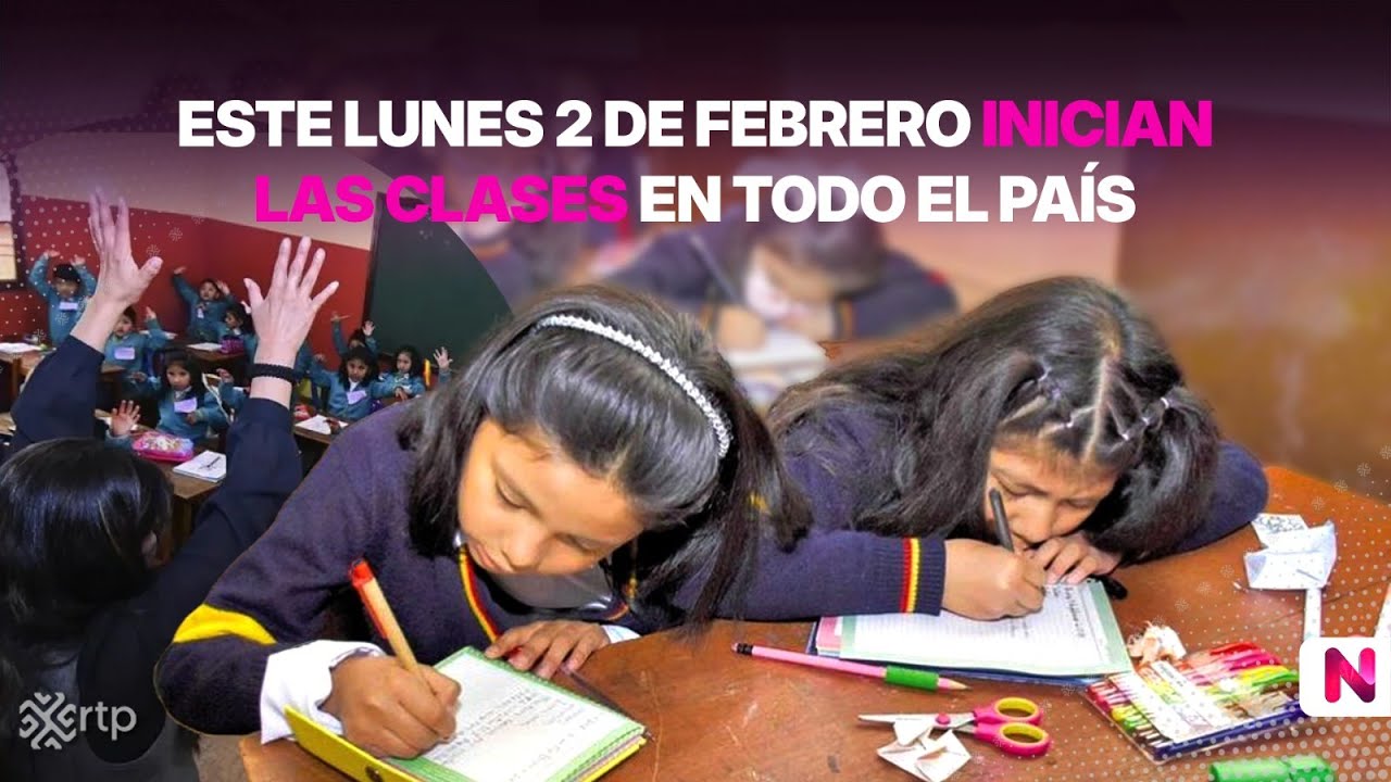 Este lunes 2 de febrero inician las clases en todo el país  | Noticiero Popular | 01-02-2026