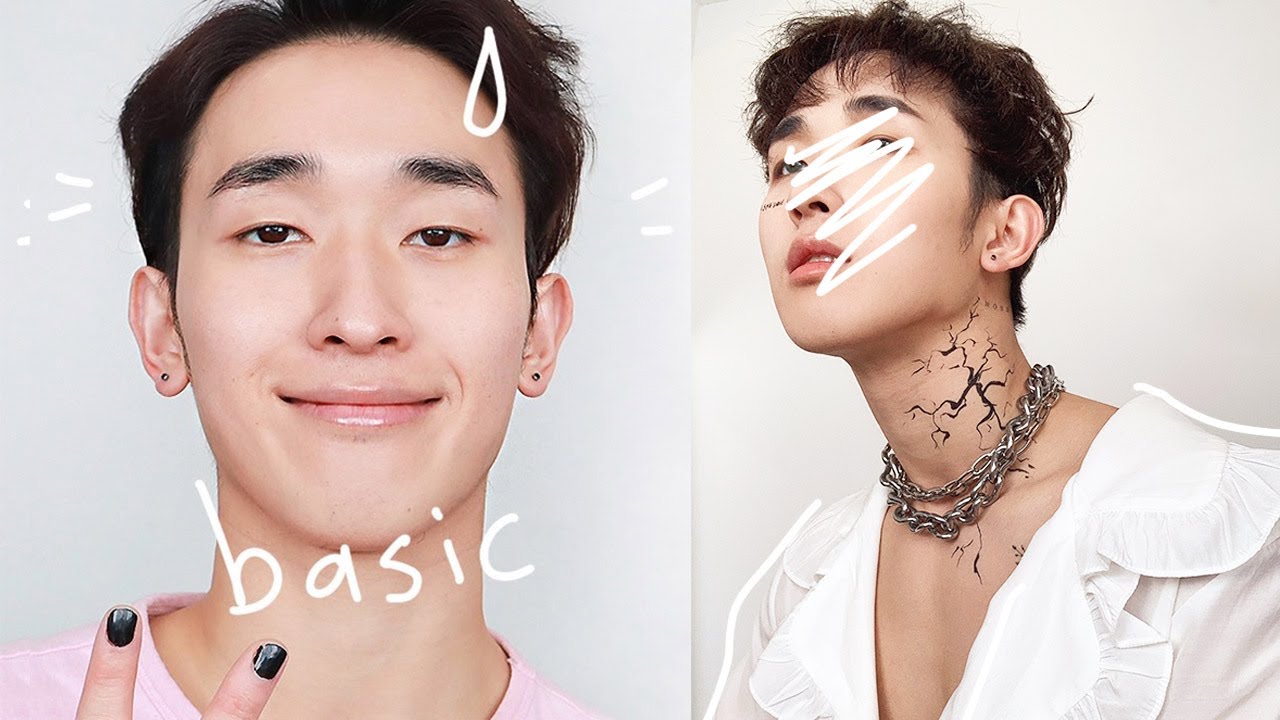 turning into BTS "V"  🥵 | taehyung tattoo look | IVAN LAM (Espñ/Eng subs)