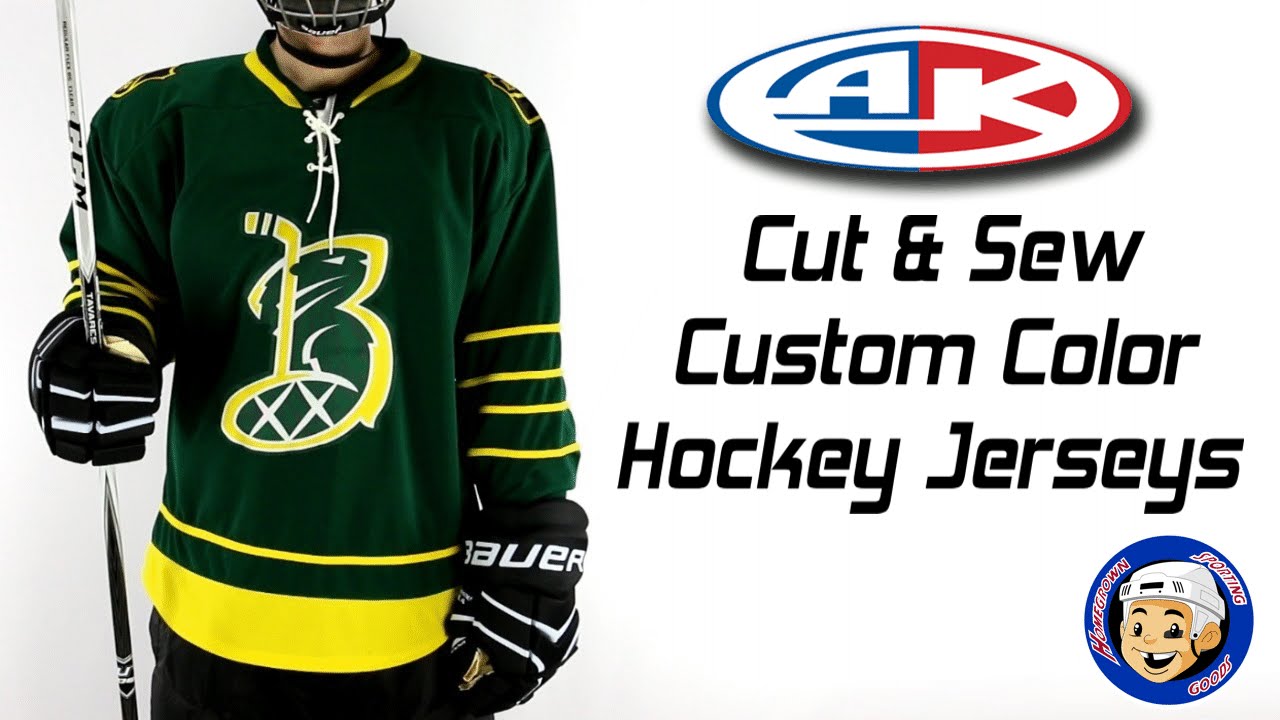 Custom Hockey Jerseys | Athletic Knit Custom Cut & Sew - Homegrown Sporting Goods