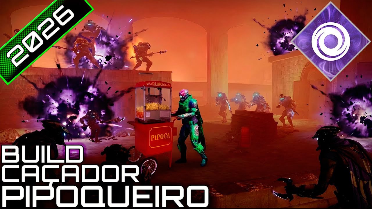 Build PIPOQUEIRO de CAÇADOR de Vácuo Enfraquecedor no Destiny 2, a mais sobrevivente de todas!