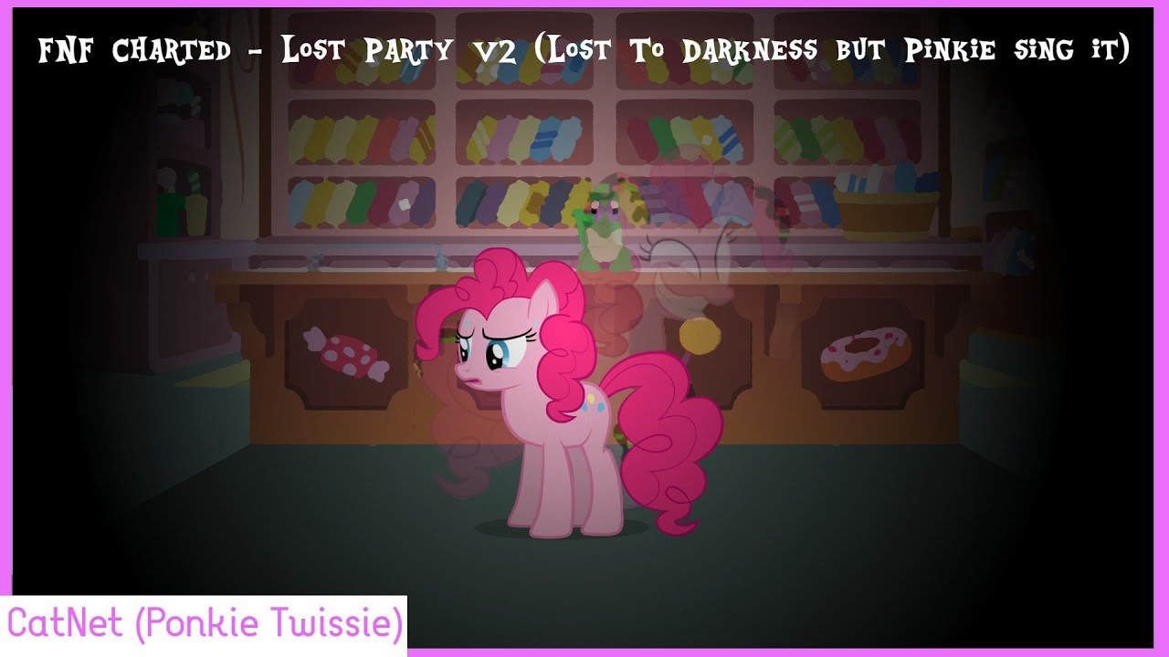 [FNF Chart] Lost Party V2 (Lost To Darkness, но её поёт Пинки)