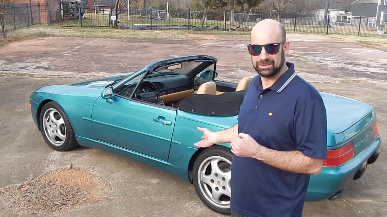 Porsche 968 Cabriolet test drive. Miami Vice Throw Back!!!!!