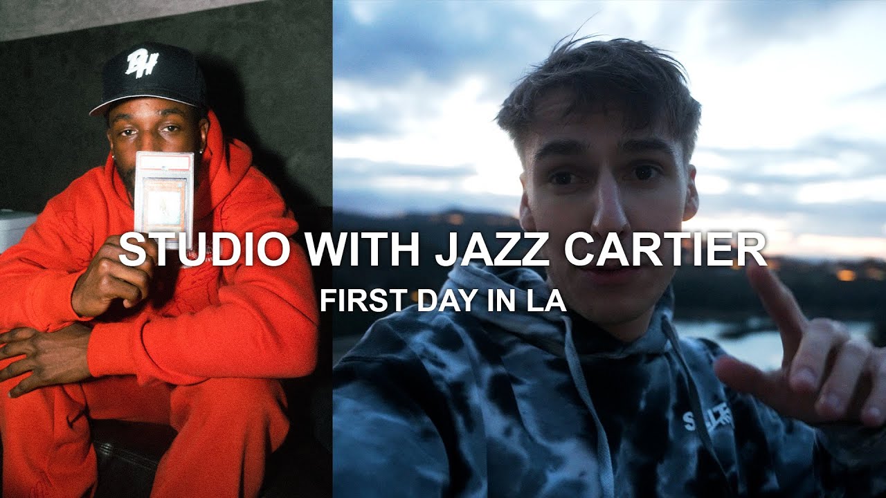 STUDIO SESSION WITH JAZZ CARTIER  | 1ST DAY IN LA