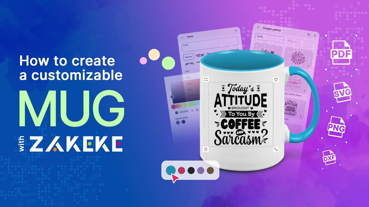 Turn Any Mug Into A Custom Product In Minutes! | Zakeke Tutorial