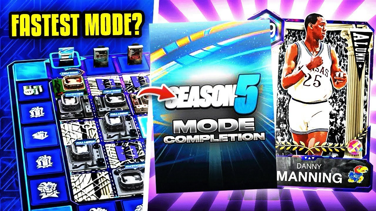 THE *FASTEST* GAMEMODES TO COMPLETE TO SECURE SEASON MODE COMPLETION CARDS!!! NBA2K26 MYTEAM