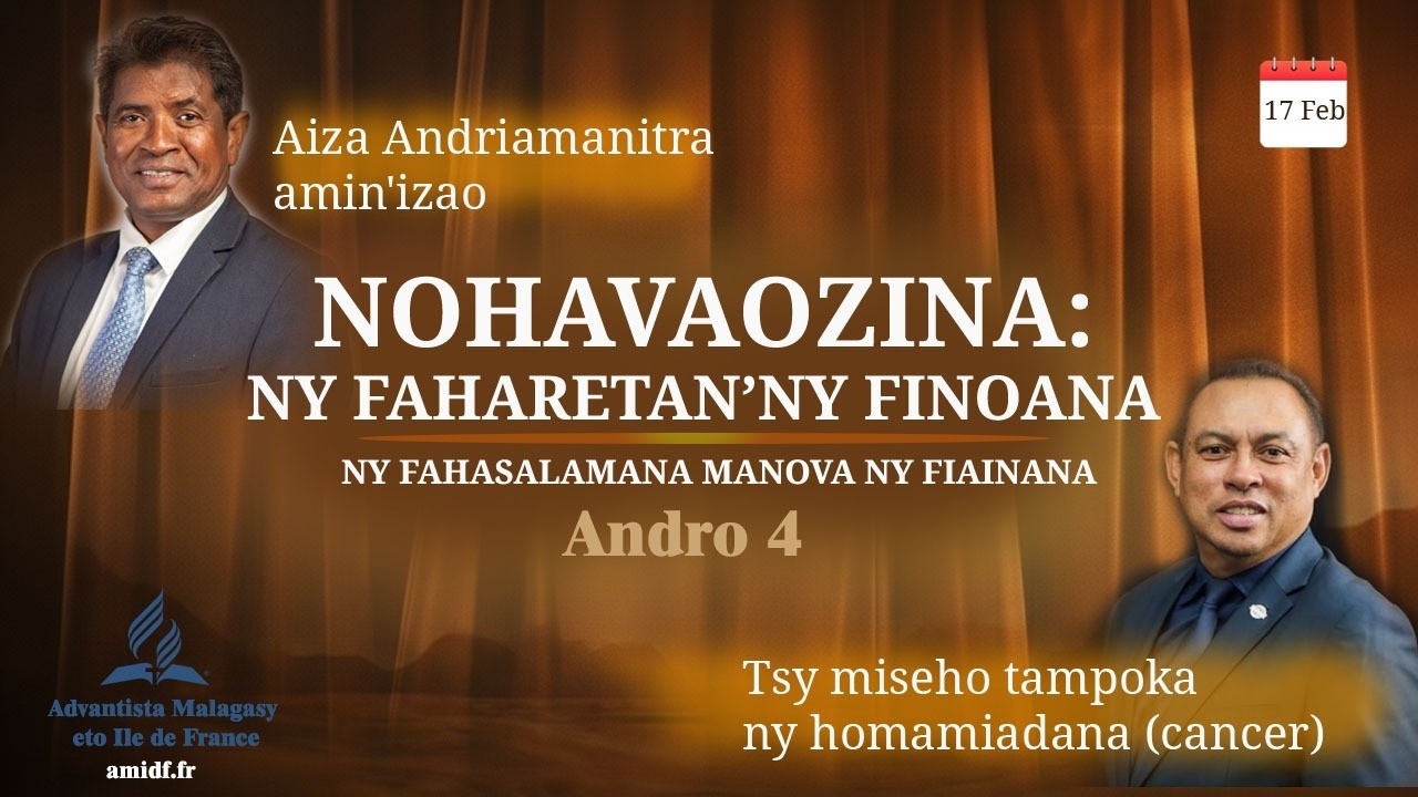 NOHAVAOZINA - NY FAHARETAN'NY FINOANA